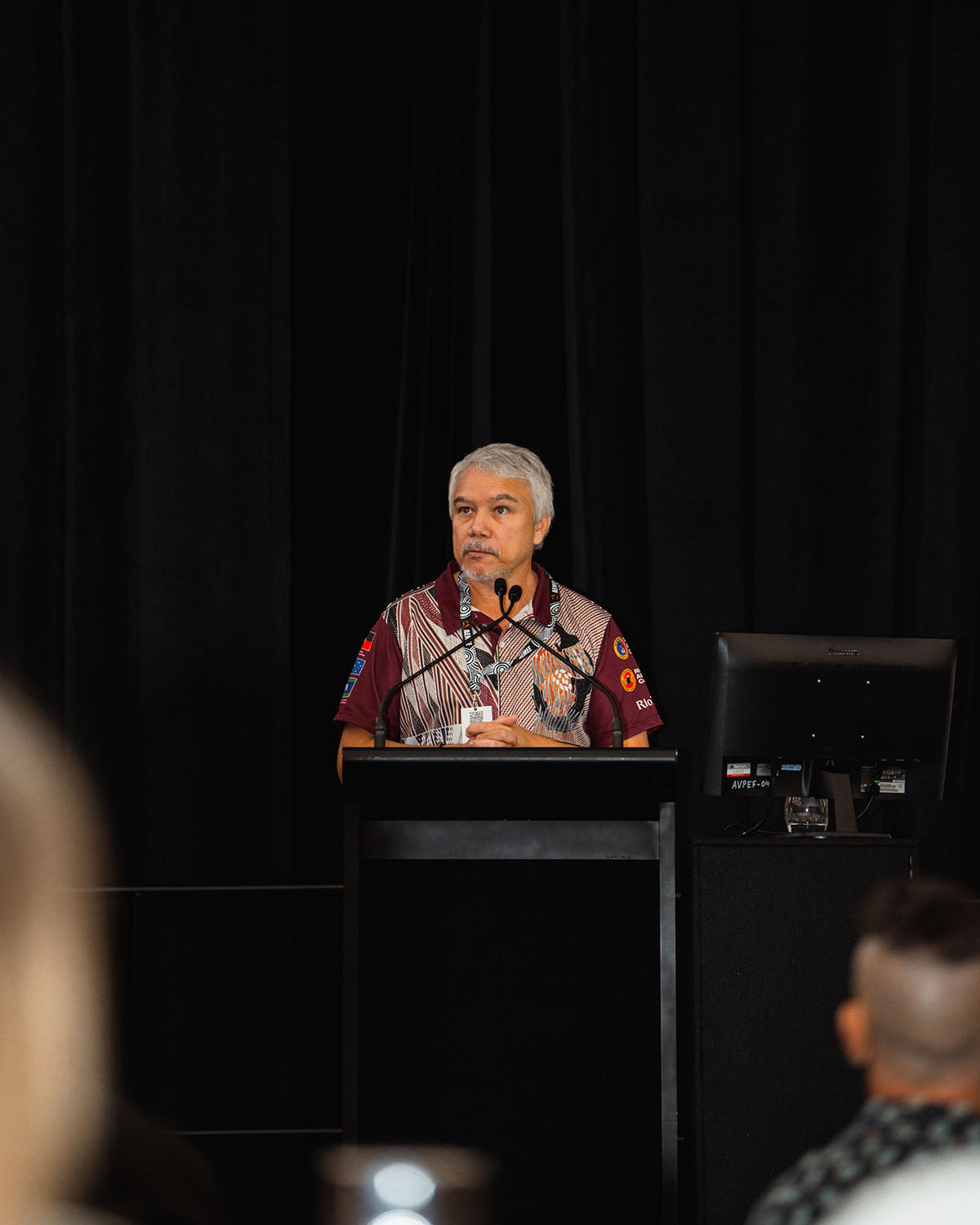 Speaker presenting at the AEMEE 2024 Annual Conference Day 1, Fremantle Western Australia