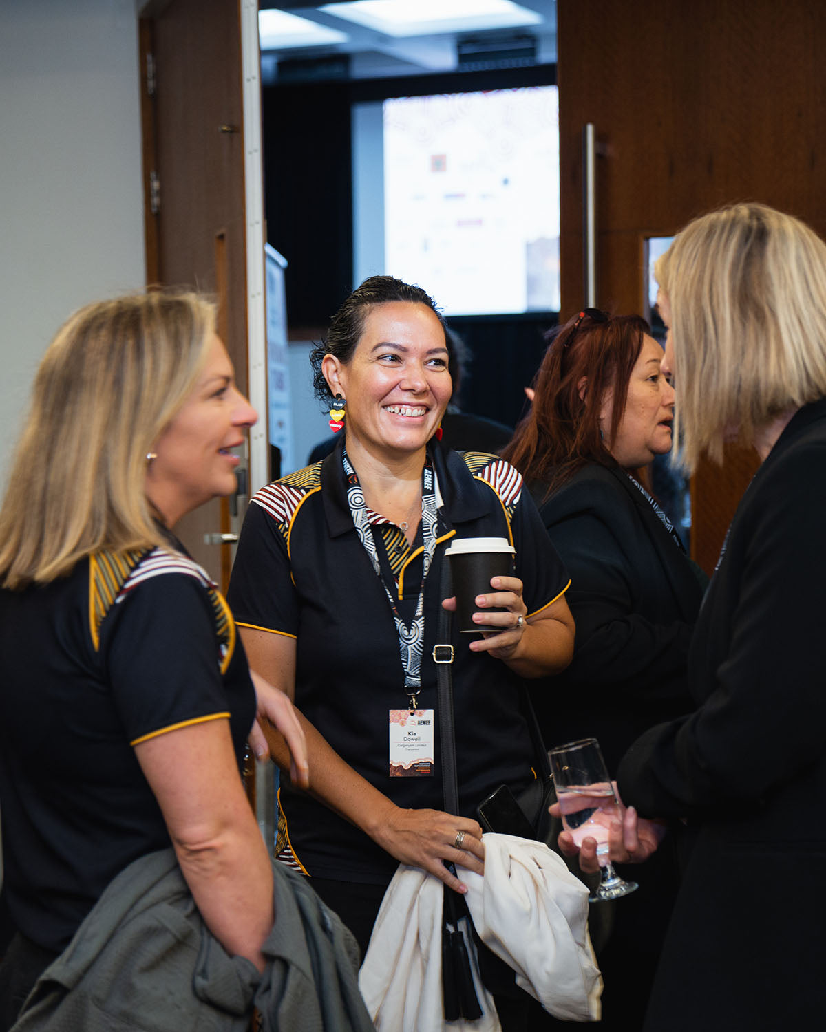 Delegates networking at the AEMEE 2024 Annual Conference Day 1, Fremantle Western Australia