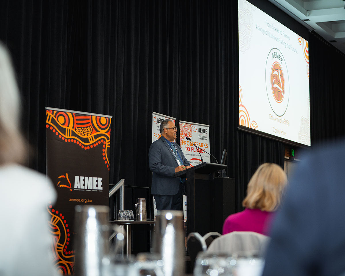 Delegates networking at the AEMEE 2024 Annual Conference Day 1, Fremantle Western Australia