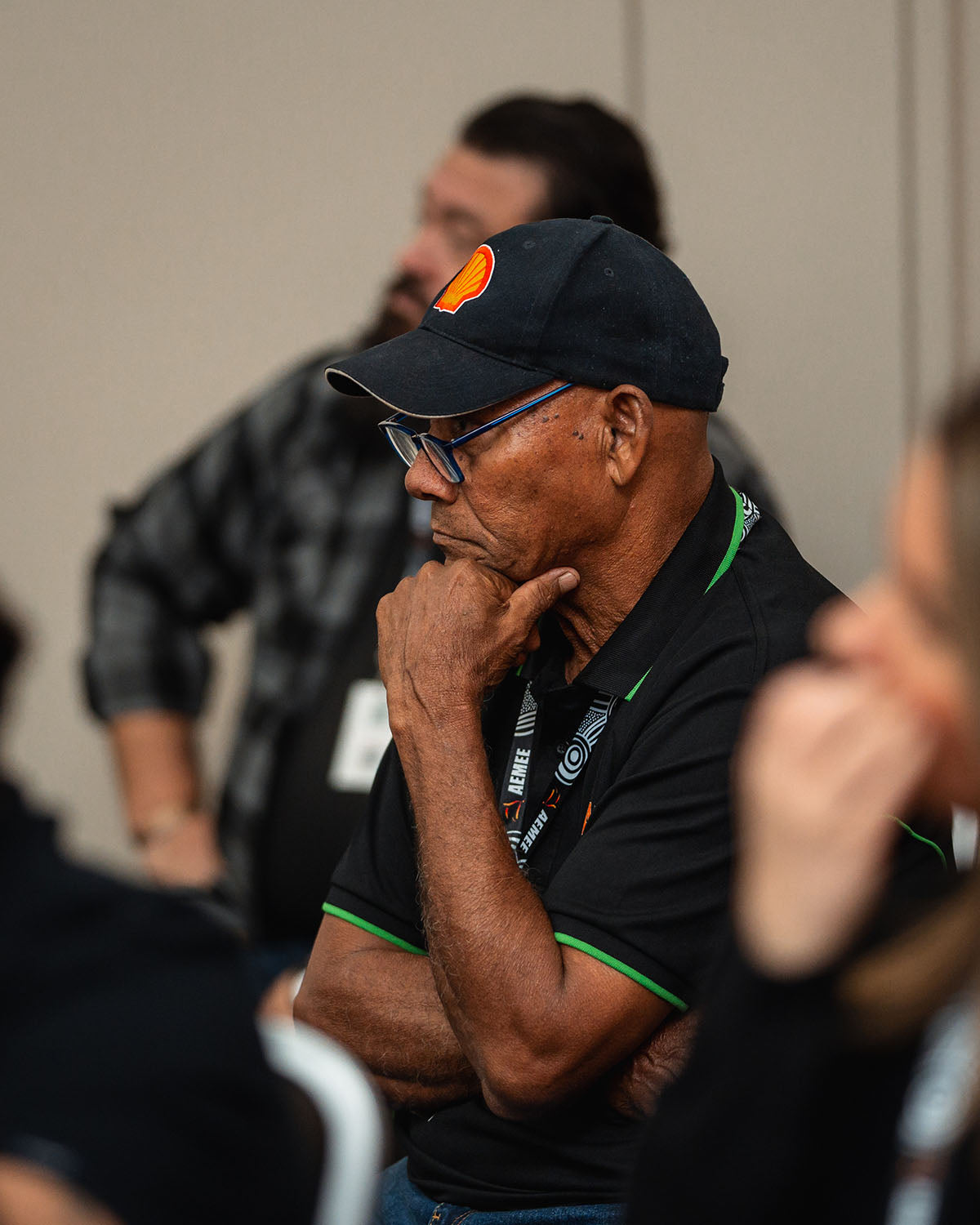 Delegate listening during the “Second Chance for Change” presentation at the 2024 AEMEE Annual Conference.