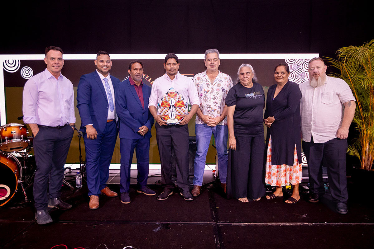Gooring Jimbila Contracting representatives and presenters posing with the 2025 Judges' Choice Award at the AEMEE 2025 Annual Conference.