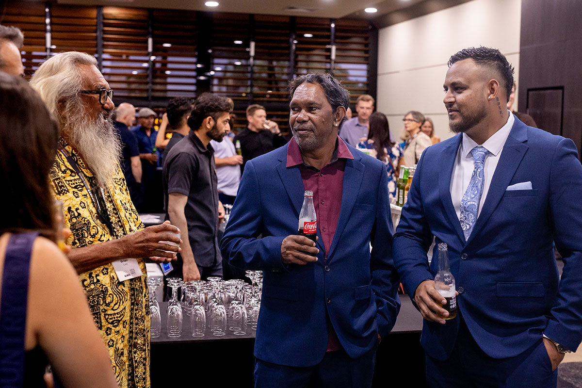 Delegates networking at the AEMEE 2025 National Resource Sector Awards gala dinner, Darwin