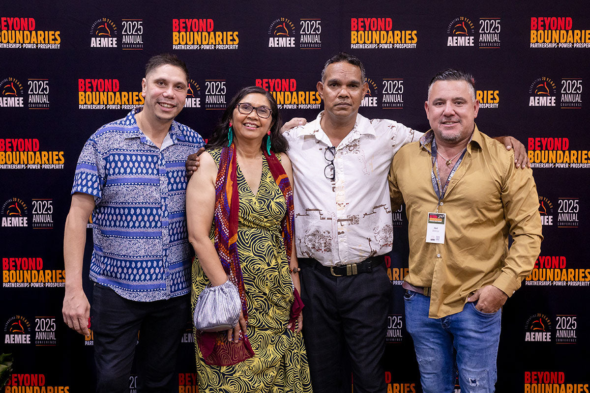 Delegates posing at the AEMEE 2025 National Resource Sector Awards