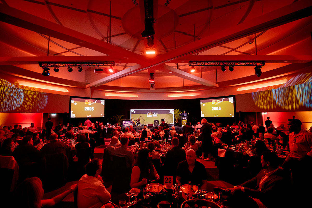 Delegates seated during the AEMEE 2025 Annual Conference sponsor address session.