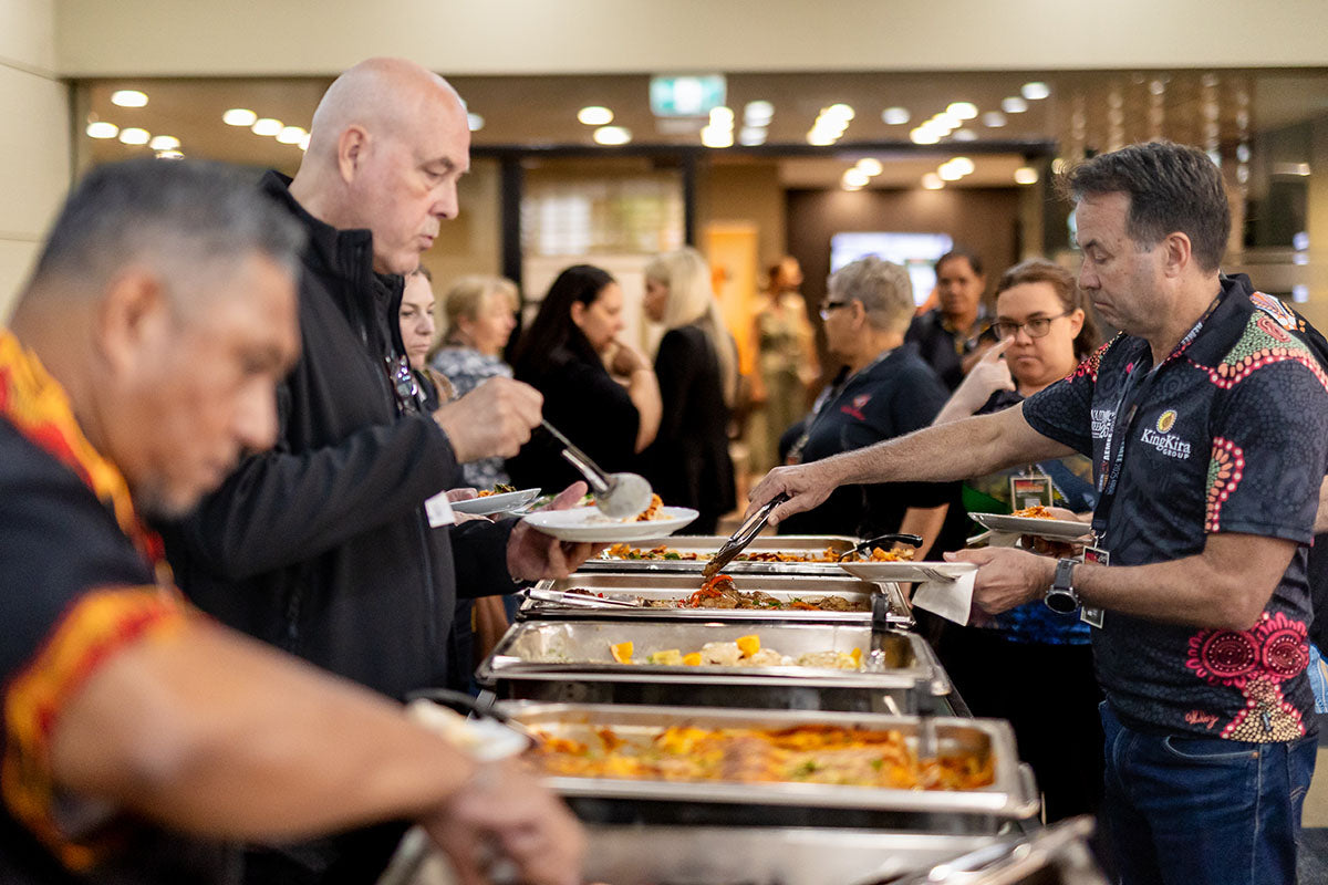 AEMEE conference delegates sharing a meal and networking during the 2025 Annual Conference.