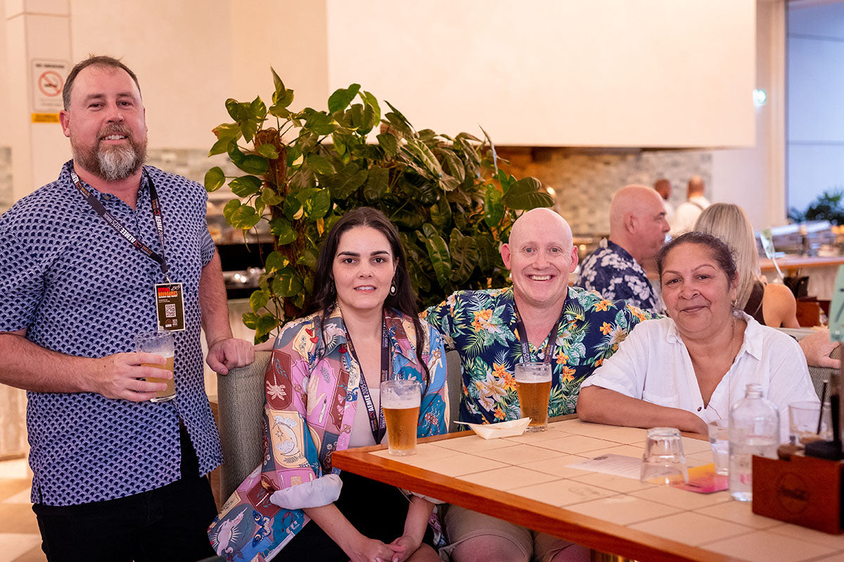 Delegates at the AEMEE 2025 Annual Conference networking night in Darwin