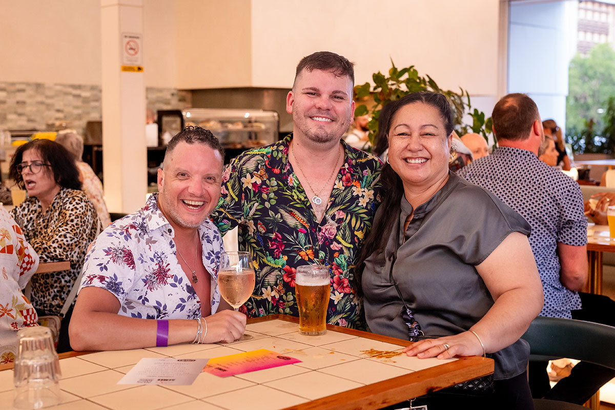 Delegates in conversation at the AEMEE 2025 Annual Conference networking night in Darwin