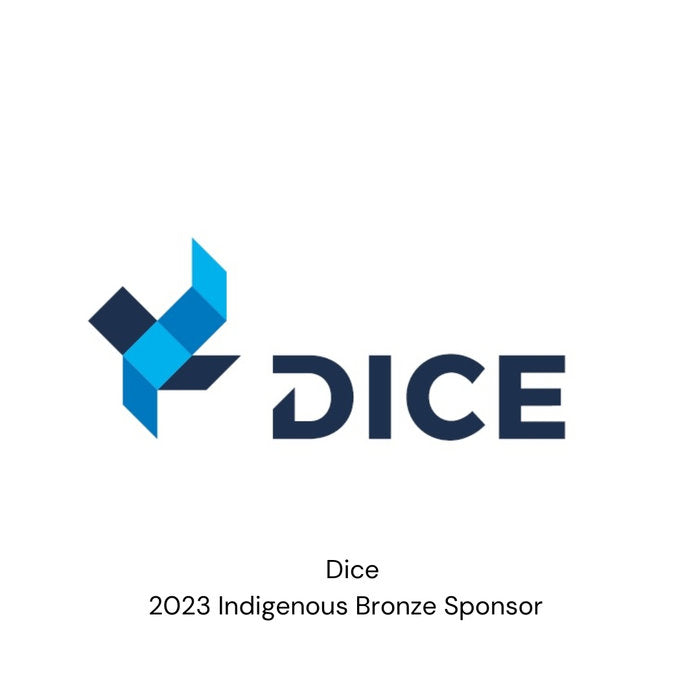 Dice logo — AEMEE 2023 Indigenous Bronze Sponsor