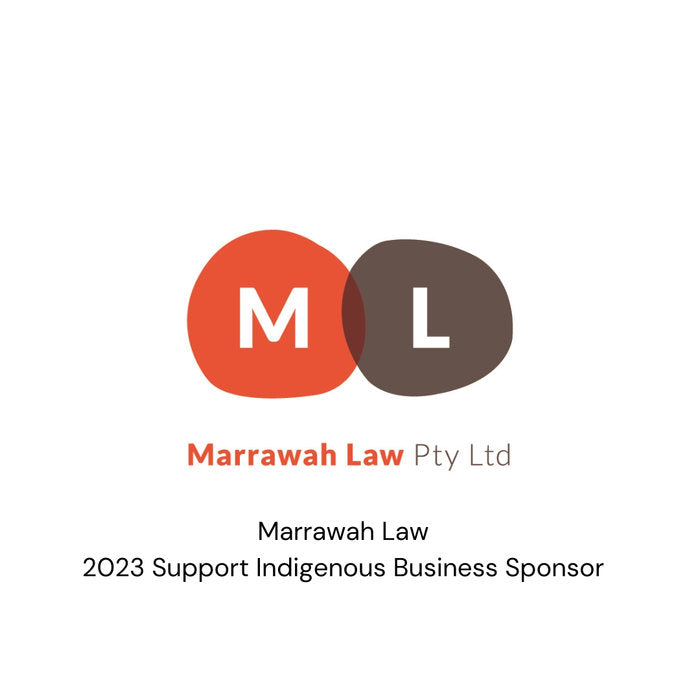 Marrawah Law Pty Ltd logo — AEMEE 2023 Support Indigenous Business Sponsor