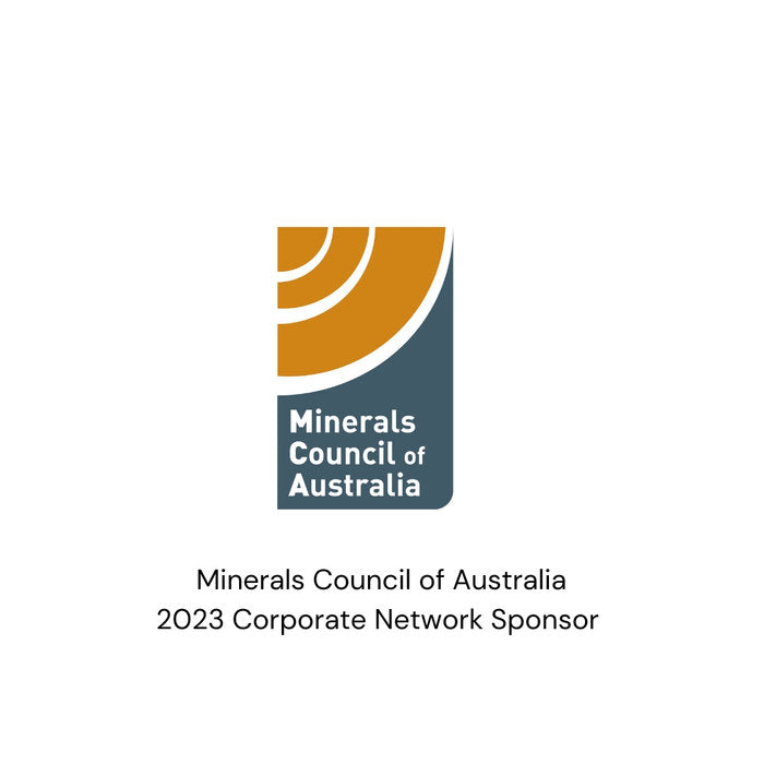 Minerals Council of Australia logo — AEMEE 2023 Corporate Network Sponsor
