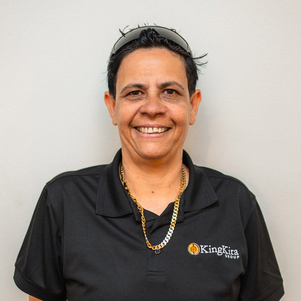 Tammy O’Connor, AEMEE Board Member and Founder of Kingkira Group, in professional high-visibility workwear.