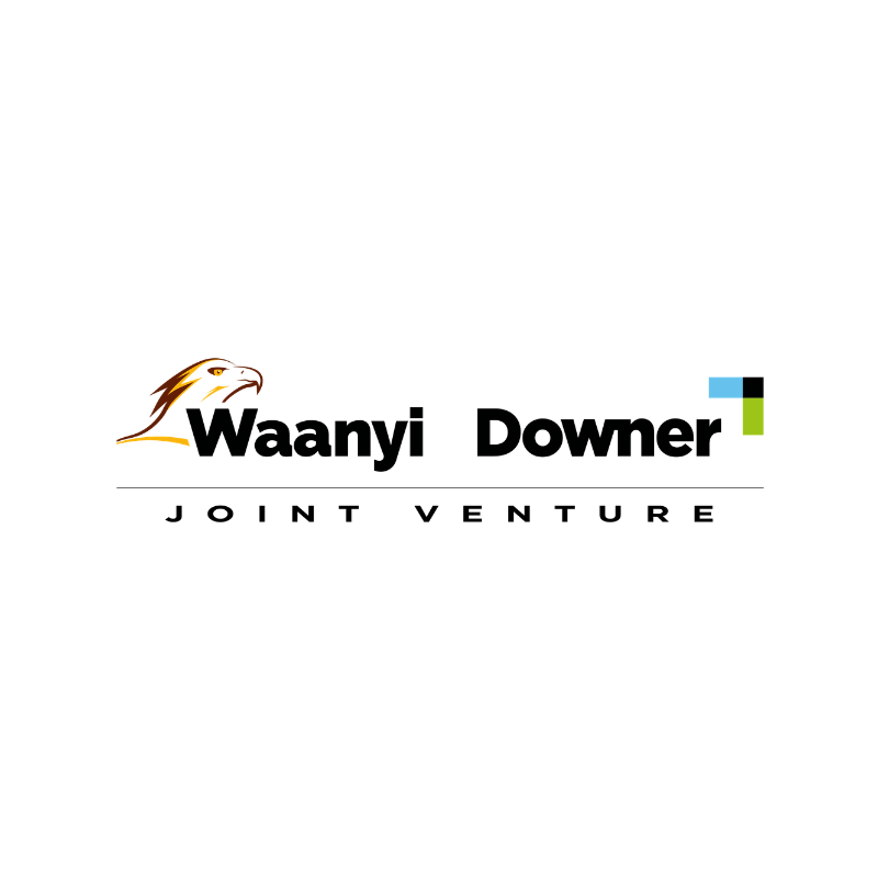 Waanyi Downer Joint Venture logo — 2019 AEMEE Joint Venture Business of the Year Winner